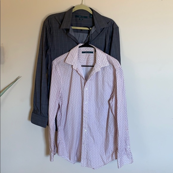 Perry Ellis Other - Perry Ellis bundle of two men’s long sleeve shirts